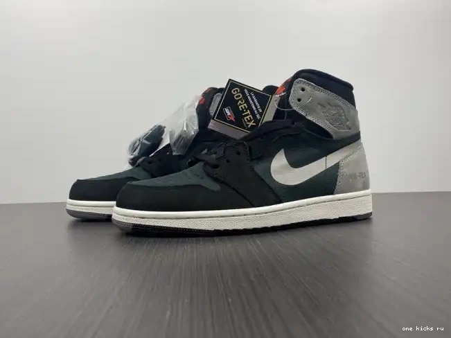 Chep Onekick Black Gore-Tex 1 Jordan High Grey Particle Retro Element DB2889-001 0326